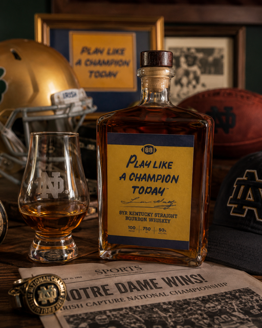 play like a championship today bourbon for lou holtz